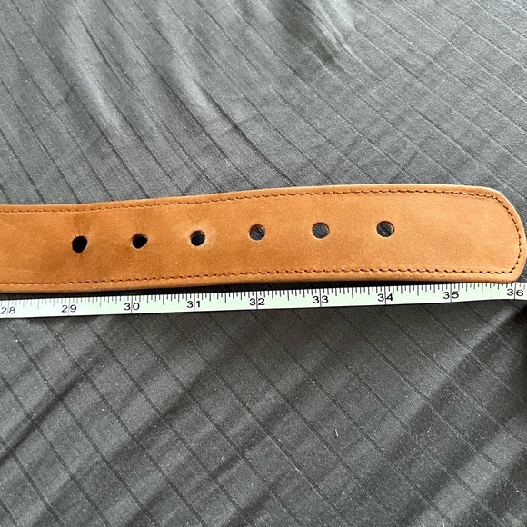 Vintage Mondi Accessories Leather Belt Made in Germany 36 inch - Picture 5 of 5